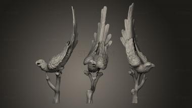 3D model Parrots Statue2 (STL)